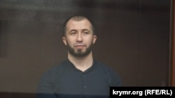 Исмет Ибрагимов, фигурант «дела крымских мусульман», на заседании Южного окружного военного суда в Ростове-на-Дону, июль 2022 года