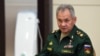 Rossiya mudofaa vaziri Sergey Shoygu.