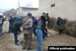 Namangan shahri “Bunyodkor” mahallasida obodonchilik hashari