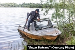 Константин Добрынин, житель села Казачинского, один из добровольцев, которые в ночь катастрофы помогали спасать людей из самолёта