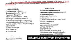 110 квартир для российской ФСО в Крыму приобретены у «Жилищно-строительного кооператива «Красноармейский»