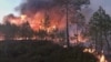 RUSSIA -- A view shows a wildfire in a forest in Khanty-Mansi Autonomous District, July 16, 2020