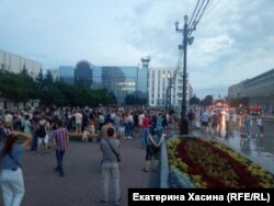 Протест против ареста губернатора Хабаровского края, 13 июля