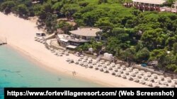 Курорт Forte Village Resort, фрагмент иллюстрации с официального сайта