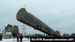 Новая российская межконтинентальная ракета «Сармат», 1 марта 2018 года