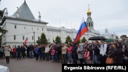 Акция протеста против повышения пенсионного возраста в Вологде, 9 сентября 2018 года