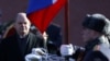 RUSSIA GERMANY DIPLOMACY -- German Chancellor Olaf Scholz (left) attends a wreath-laying ceremony at the Tomb of the Unknown Soldier by the Kremlin Wall in Moscow, Russia, February 15, 2022. German Chancellor visits Russia to discuss with Russian Preside