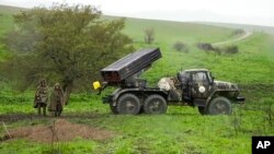 Артиллерийская система армянских сил в Нагорном Карабахе, архивное фото