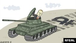 Карикатура Евгении Олийнык